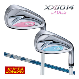 [タイムセール] ゼクシオ 14 レディース アイアン SPEEDER NX DST for XXIO カーボンシャフト 5本セット[＃7-P、SW]