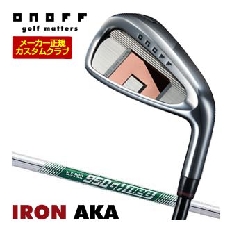 [タイムセール] 特注カスタムクラブ オノフ 2026 AKA アイアン 4本セット[＃7-P] N.S.PRO 950GH neo シャフト 標準グリップ仕様