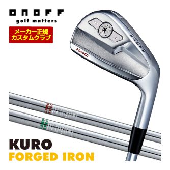 [タイムセール] 特注カスタムクラブ オノフ 2026 KURO FORGED アイアン 4本セット[＃7-P] LABOSPEC ST-90 / ST-105 シャフトト 標準グリップ仕様