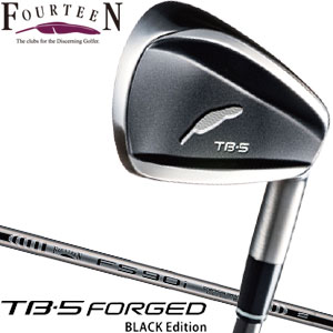 ランキングTOP5 フォーティーン TB-5 Forged アイアン BLACK Edition