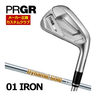 特注カスタムクラブ プロギア 01 アイアン ダイナミックゴールド HT シャフト 単品[＃4、＃5、＃6、＃7、＃8、＃9、PW、GW]
