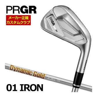 特注カスタムクラブ プロギア 01 アイアン ダイナミックゴールド 105 シャフト 4本セット[＃7-PW]｜ゴルフプラザ　グリーンフィル