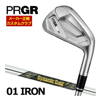 特注カスタムクラブ プロギア 01 アイアン ダイナミックゴールド MID115 シャフト 単品[＃4、＃5、＃6、＃7、＃8、＃9、PW、GW]
