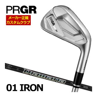 特注カスタムクラブ プロギア 01 アイアン 三菱 ディアマナ THUMP IRON シャフト 4本セット[＃7-PW]｜ゴルフプラザ　グリーンフィル