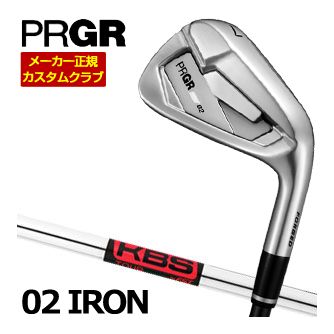 特注カスタムクラブ プロギア 02 アイアン KBS TOUR シャフト 単品[＃4、＃5、＃6、＃7、＃8、＃9、PW]