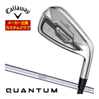 特注カスタムクラブ キャロウェイ QUANTUM MAX FAST アイアン 4本セット[＃7-PW] N.S.PRO 950GH シャフト