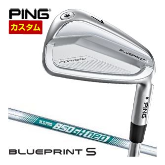 [タイムセール] 特注カスタムクラブ ピン BLUEPRINT S アイアン N.S.PRO 850GH NEO シャフト 4本セット[＃7-P]