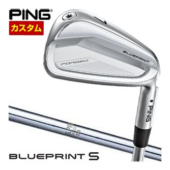 [タイムセール] 特注カスタムクラブ ピン BLUEPRINT S アイアン N.S.PRO 950GH シャフト 4本セット[＃7-P]