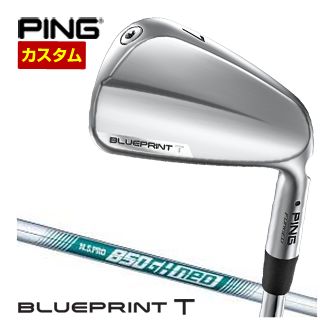 [タイムセール] 特注カスタムクラブ ピン BLUEPRINT T アイアン N.S.PRO 850GH NEO シャフト 4本セット[＃7-P]