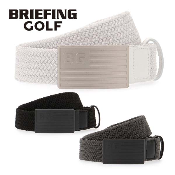 ブリーフィング BGロゴ ホワイト ゴルフベルト bfg00576-1.jpg