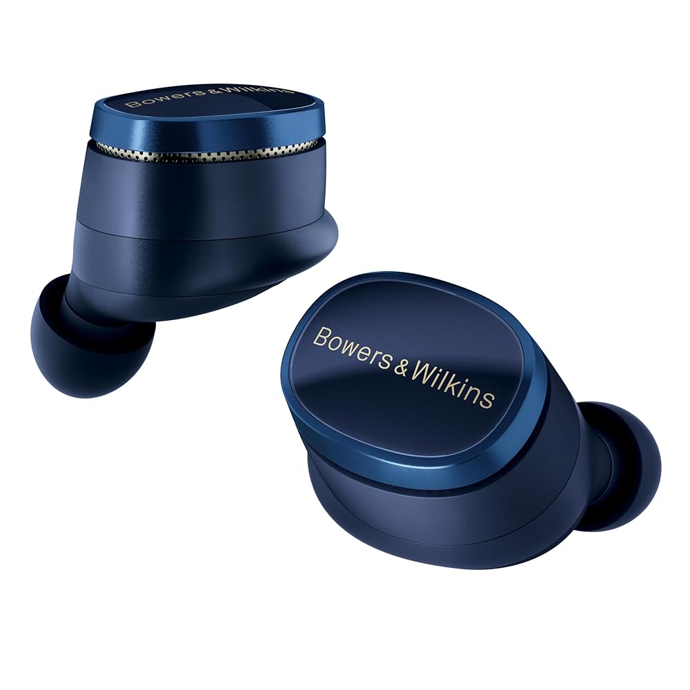 【Bowers & Wilkins】 Pi8 (ミッドナイト・ブルー) 完全ワイヤレスイヤフォン ノイズキャンセリング ロスレス再生 マルチポイント トランスミッター機能 PI8/MB｜Green Flora 41,470円