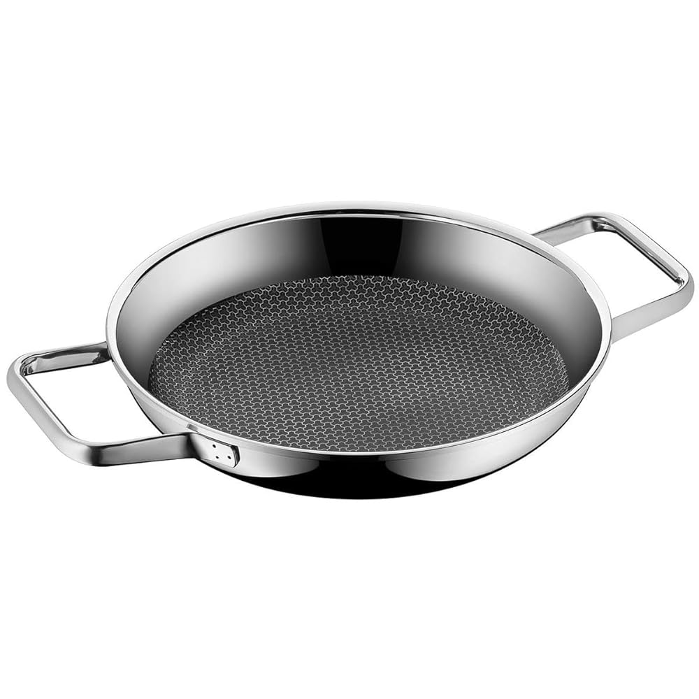 WMF (ヴェーエムエフ) 両手フライパン 24糎 IH 屁っ放り火相応う 焼き目 ビフテキ 大衆食堂一皿分の料理 PFOAなどの有毒物不当てはめる 「プロフィレジスト 両手フライパン」 ステンレス鋼 W1756346411