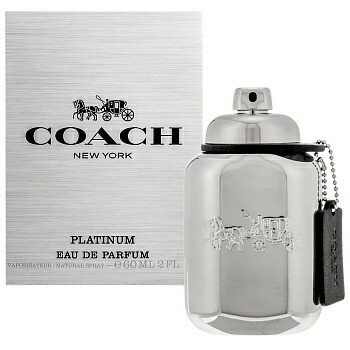メンズ COACH コーチ フレグランス マン プラチナム 【楽ギフ_包装】 ( オードパルファム ) 人気 60ML EDP SP 香水