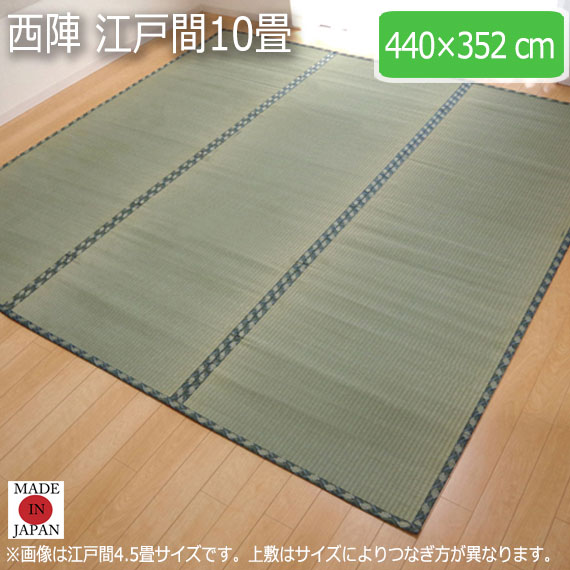 西陣 日本の首都間10畳 440×352糎