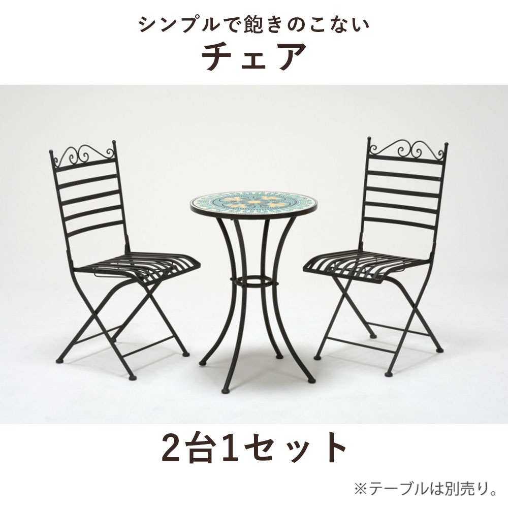 GARDEN CHAIR 苑地女性議長 2脚仕掛ける