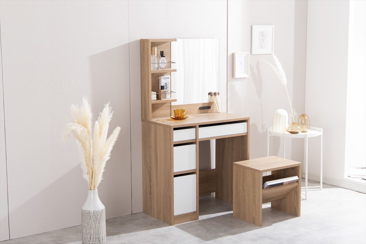 楽天市場】A016843フェミニンスタイルコンパクトドレッサー 3点セット