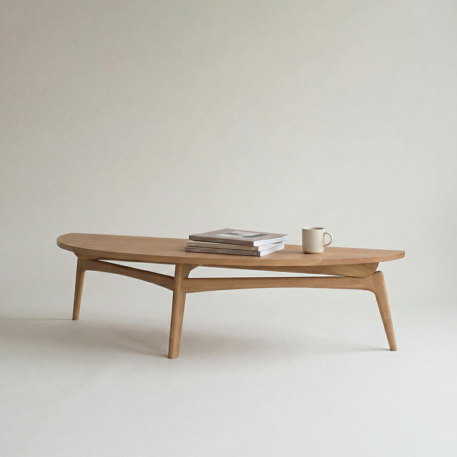 Luu Table リビングテーブル 幅 130cm 奥行き 45cm 高さ 33cm オーク オタルオーク ウォルナット|greeniche 北欧インテリアstore