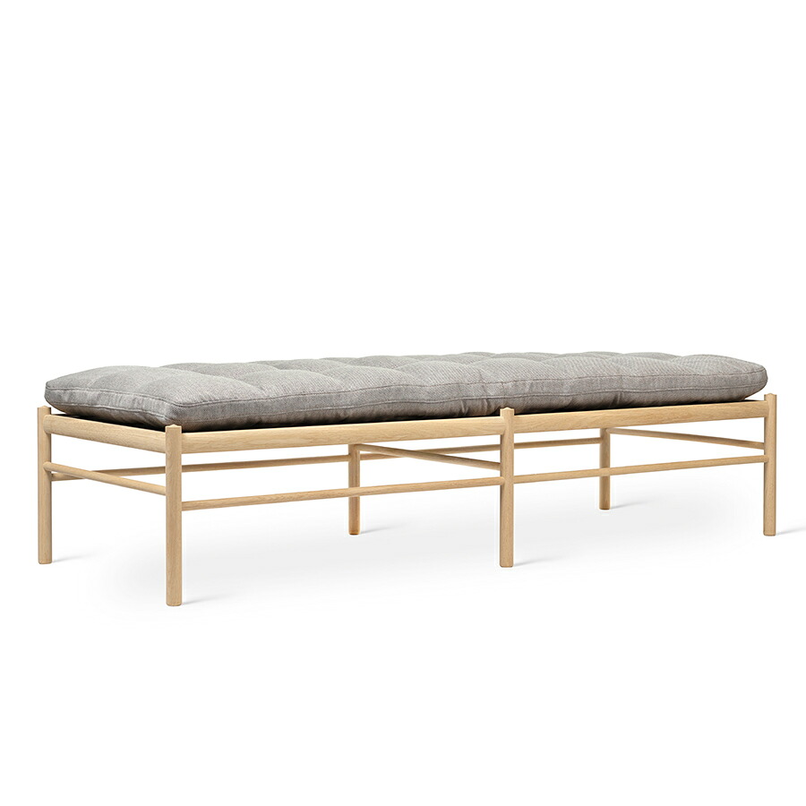 OW150 デイベッド オーク材 kvadrat Re-wool｜Day Bed｜Ole Wanscher (オーレ・ヴァンシャー) 長い巻き毛・ハンセン＆サン【定め事売りわたす店】デンマーク王国ひな形