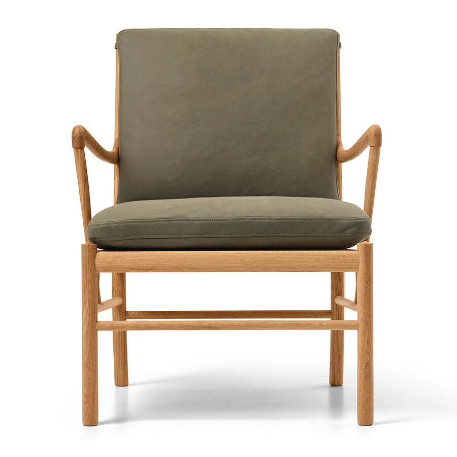 OW149 コロニアルチェア TERRAなめし革 (Jade 20368) ｜COLONIAL CHAIR｜Ole Wanscher (オーレ・ヴァンシャー) 長い巻き毛・ハンセン＆サン【定め事売りわたす店】デンマーク王国ひな形