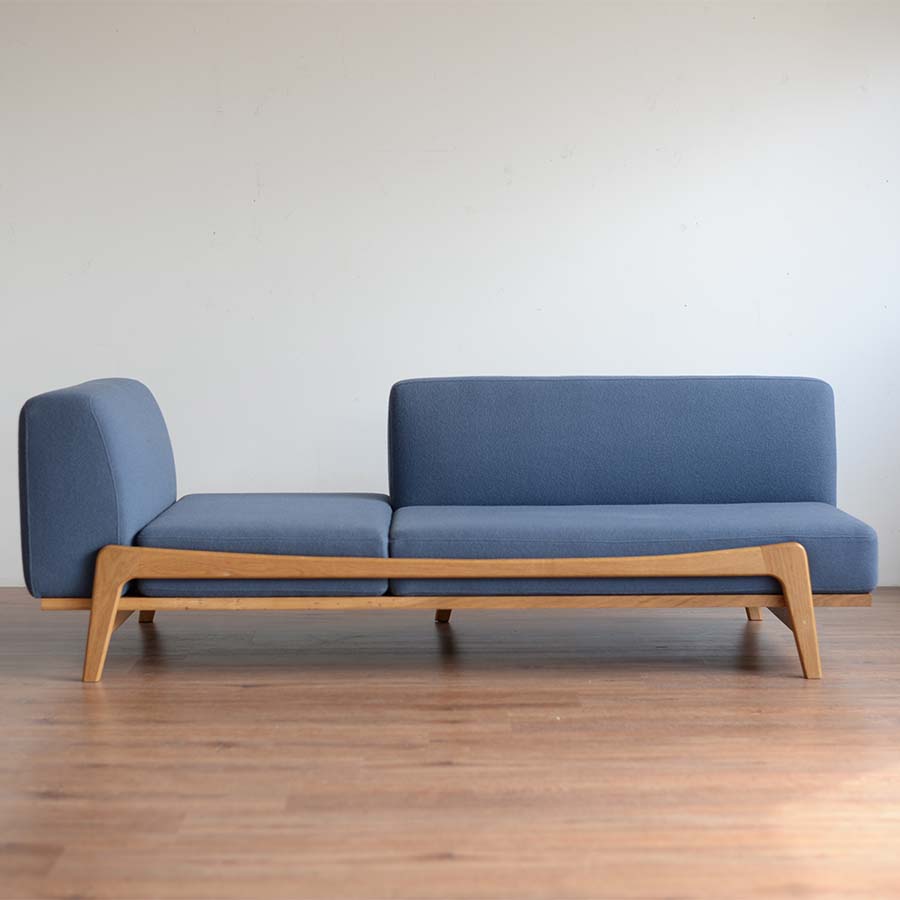 楽天市場】無垢材 ソファ Newnormal Low Sofa 3シーター 三人掛け