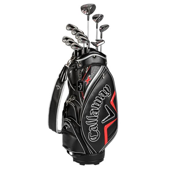 Callaway - キャディバッグ XR ゴルフクラブセット メンズ 右利き キャディバッグ付【B】 人気‼️【美品】キャロウェイ♪XR☆ゴルフクラブセット/メンズ