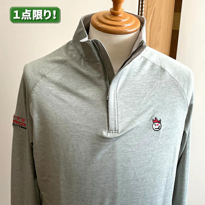 Sweat Manches Longues Scotty Cameron Stealth - 1/4 Zip - Gris - Taille M - Neuf