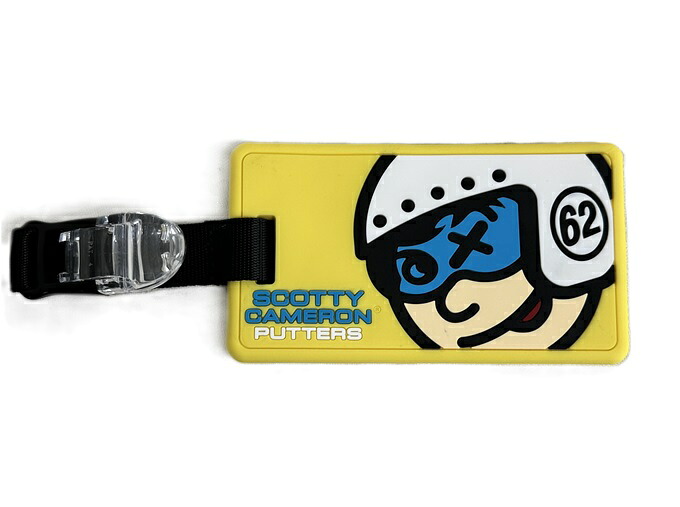 Serviette De Golf Scotty Cameron Gallery 'Johnny Racer' - Marine, Coton, 39x17 Pouces - Neuf Dans Sa Boîte