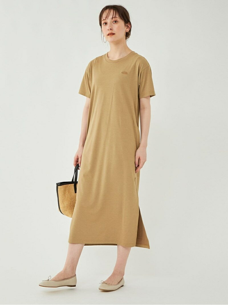 The North Label Relaxing ショートスリーブ Arrows Green United ユナイテッドアローズ ワンピース クルーネック Face