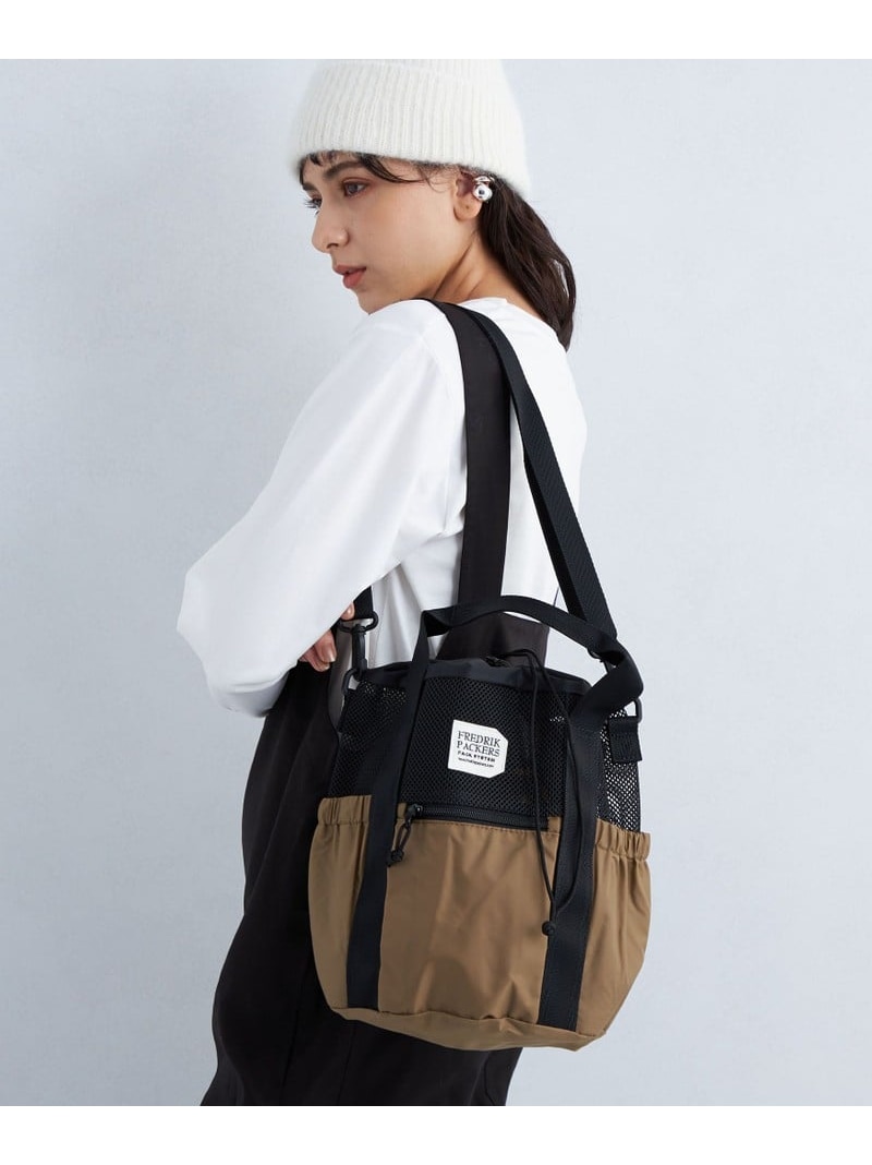 別注/WEB限定】＜FREDRIK PACKERS＞ 巾着 2WAYバッグ UNITED ARROWS