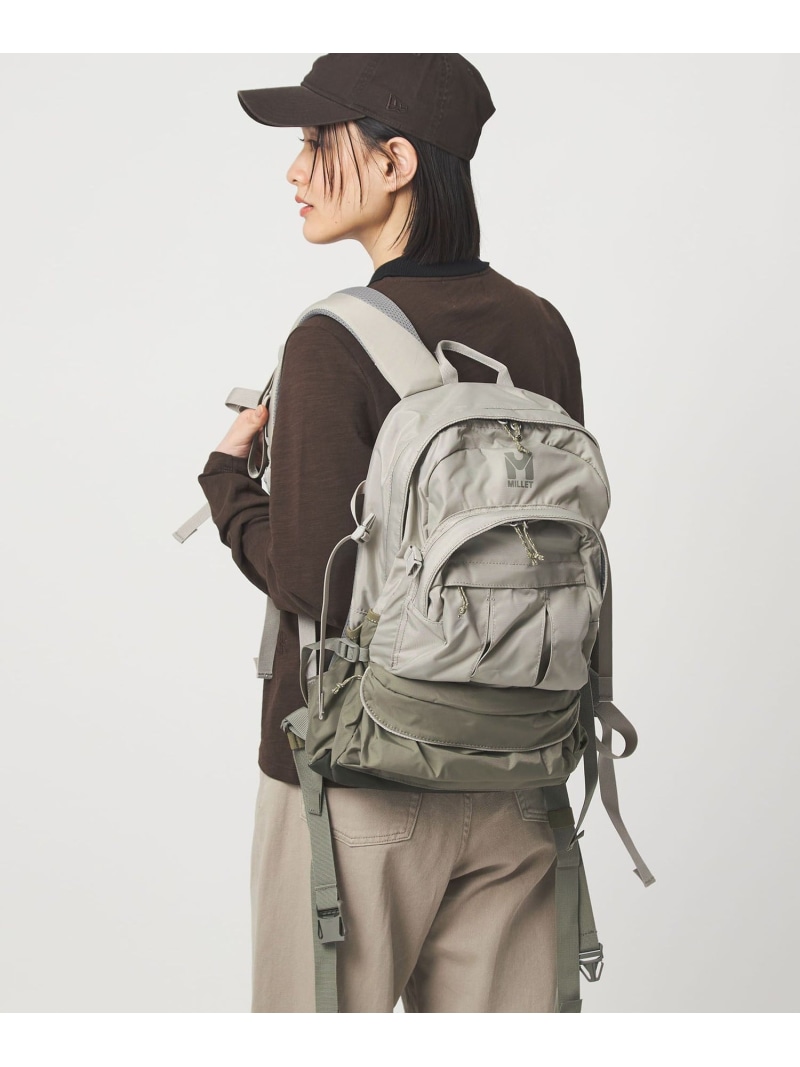 【WEB限定】＜MILLET＞マルシェ NX 20 リュック(20L) UNITED ARROWS green label relaxing ユナイテッドアローズ グリーンレーベルリラクシング バッグ リュック・バックパック グリーン ブラック【送料無料】[ Fashion]