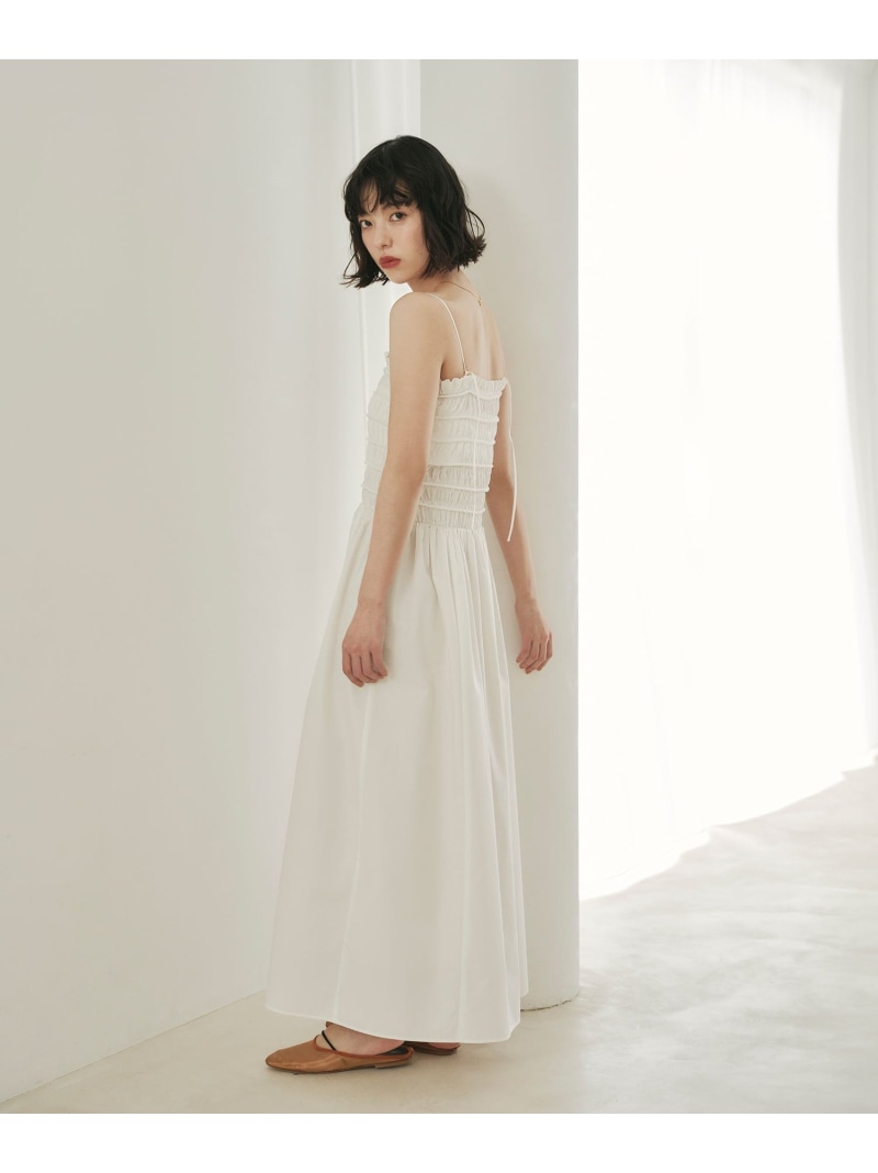 ＜EMMEL REFINES＞EM シャーリング キャミ 衣装 EMMEL REFINES ユナイテッドアローズ グリーンレーベルリラクシング 衣装・御召しもの 衣装 白いこと 黒いこと【貨物輸送無料】[ Fashion]