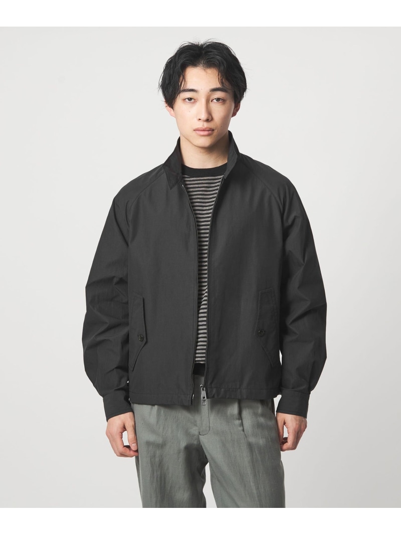 【別注】＜BARACUTA＞GLR G4 ドライビング ジャケット UNITED ARROWS green label relaxing ユナイテッドアローズ グリーンレーベルリラクシング ジャケット・アウター ブルゾン・ジャンパー グレー ブラック【送料無料】[ Fashion] 22,141円