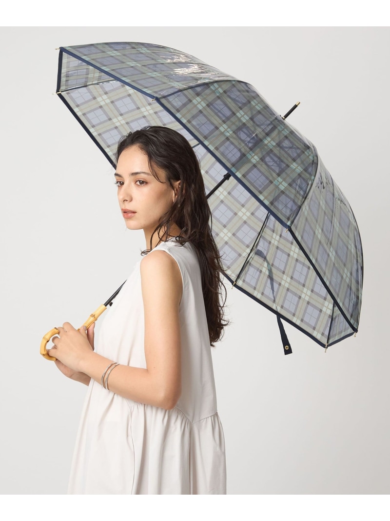 楽天市場】【SALE／66%OFF】クレストブリッジチェック長傘 BLUE LABEL