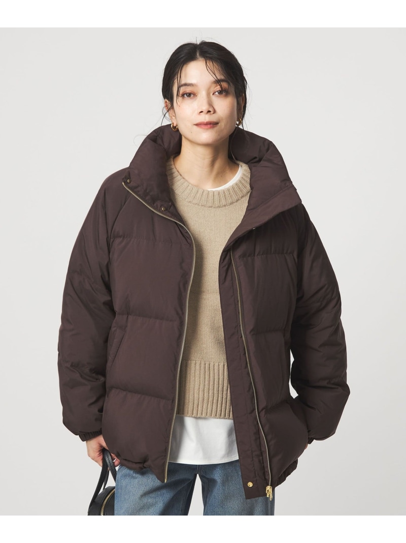 タフタ リヴァーシブル 落ち込む ウォッシャブル 撥水 UNITED ARROWS green label relaxing ユナイテッドアローズ グリーンレーベルリラクシング ジャケット・アウター ダウンジャケット・ダウンベスト ベージュ 黒いこと 赤銅色【貨物輸送無料】[ Fashion]