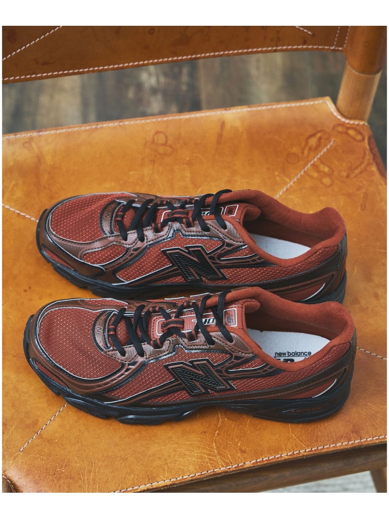 【国内EXCLUSIVE】＜New Balance＞U740 スニーカー UNITED ARROWS green label relaxing ユナイテッドアローズ グリーンレーベルリラクシング シューズ・靴 スニーカー 赤銅色 白いこと【貨物輸送無料】[ Fashion]