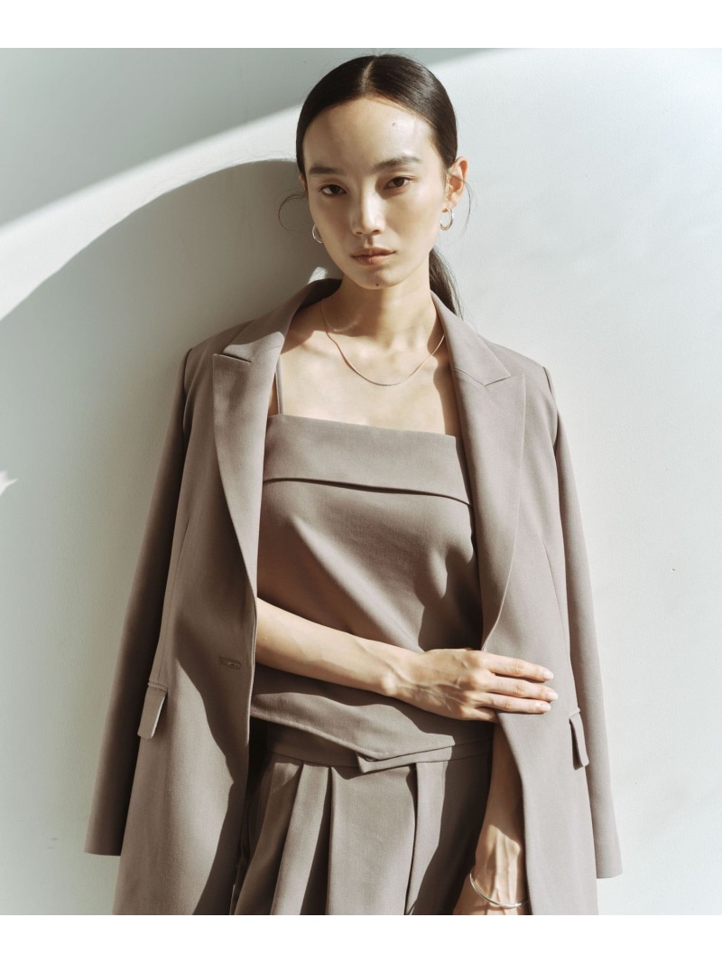 ＜SEASONAL COLLECTION＞キャミソール UNITED ARROWS green label relaxing ユナイテッドアローズ グリーンレーベルリラクシング トップス キャミソール ベージュ グレー【送料無料】[ Fashion]
