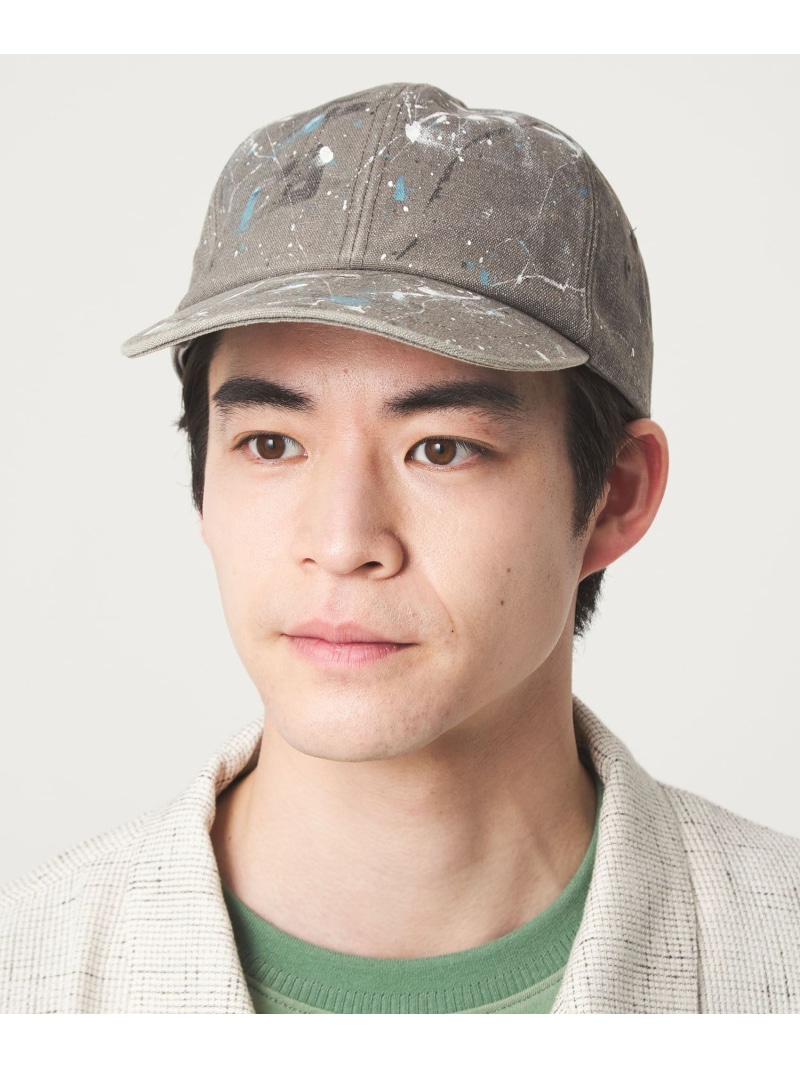 ＜LY＞PANTER キャップ UNITED ARROWS green label relaxing ユナイテッドアローズ グリーンレーベルリラクシング 帽子 キャップ グレー【送料無料】[ Fashion]