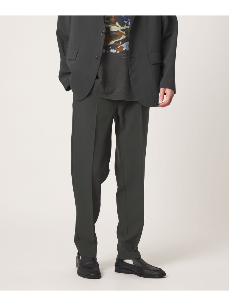 ポリエステル シャーク オルマイ イージーパンツR2 -2WAYストレッチ- UNITED ARROWS green label relaxing ユナイテッドアローズ グリーンレーベルリラクシング パンツ その他のパンツ グリーン ブラック グレー【送料無料】[ Fashion]｜green label relaxing