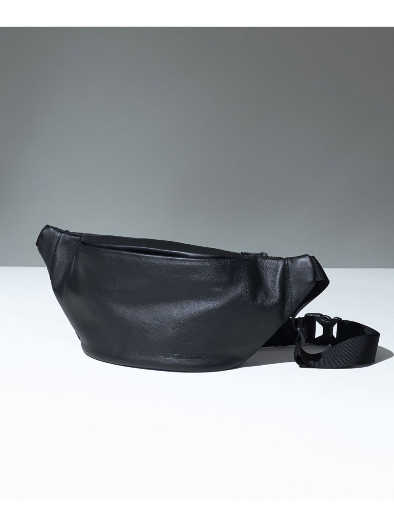 GLR レザー ファンクショナル スリングバッグ UNITED ARROWS green label relaxing ユナイテッドアローズ グリーンレーベルリラクシング バッグ ショルダーバッグ ブラック【送料無料】[ Fashion]｜green label relaxing
