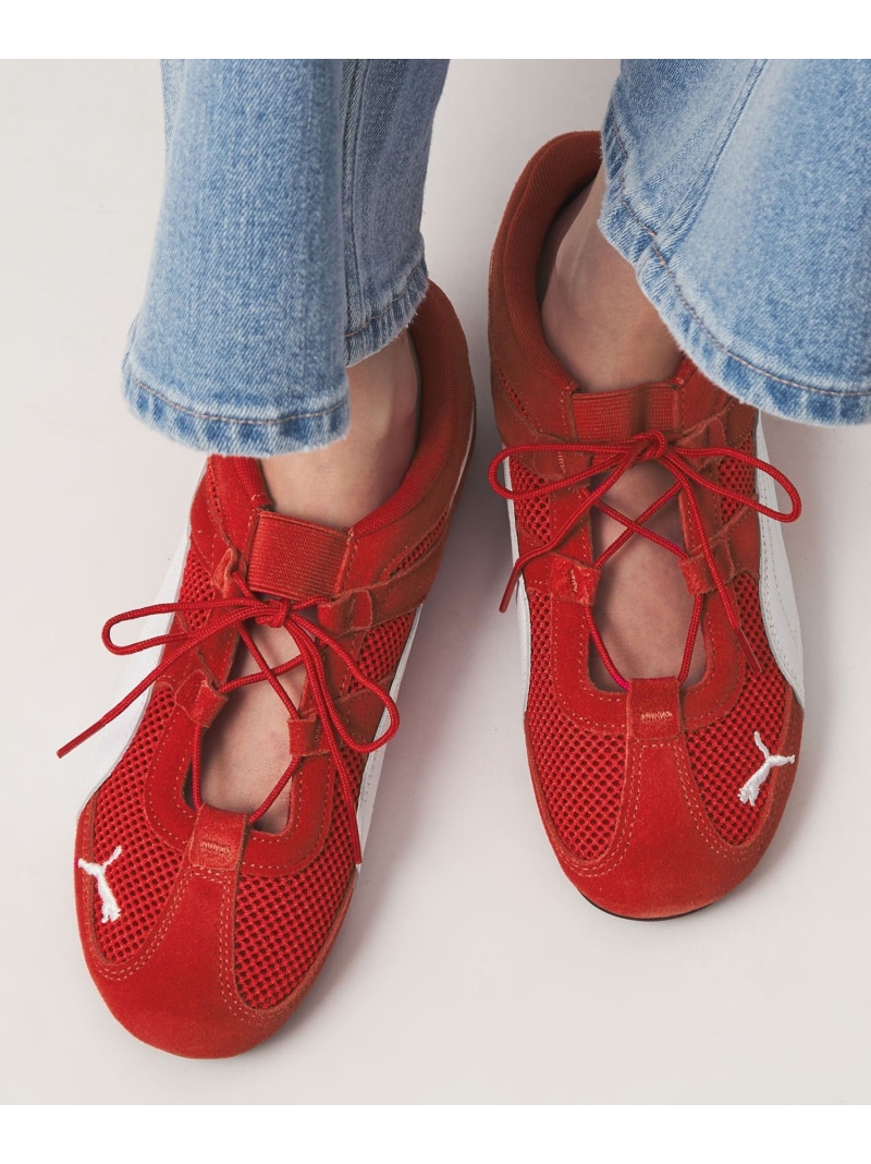 ＜PUMA＞スピードキャット GO スニーカー UNITED ARROWS green label relaxing ユナイテッドアローズ グリーンレーベルリラクシング シューズ・靴 スニーカー ブラック ブラウン レッド【送料無料】[ Fashion]