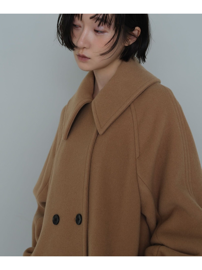 楽天市場】【SALE／70%OFF】＜EMMEL REFINES＞EM ダブルボタン ケープ