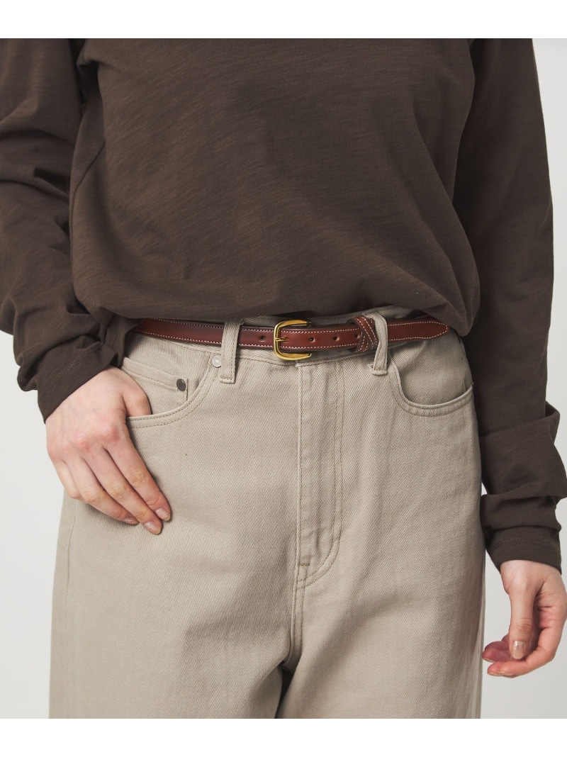 ＜TORY LEATHER＞ベルト UNITED ARROWS green label relaxing ユナイテッドアローズ グリーンレーベルリラクシング ファッション雑貨 ベルト ブラウン ブラック【送料無料】[ Fashion]