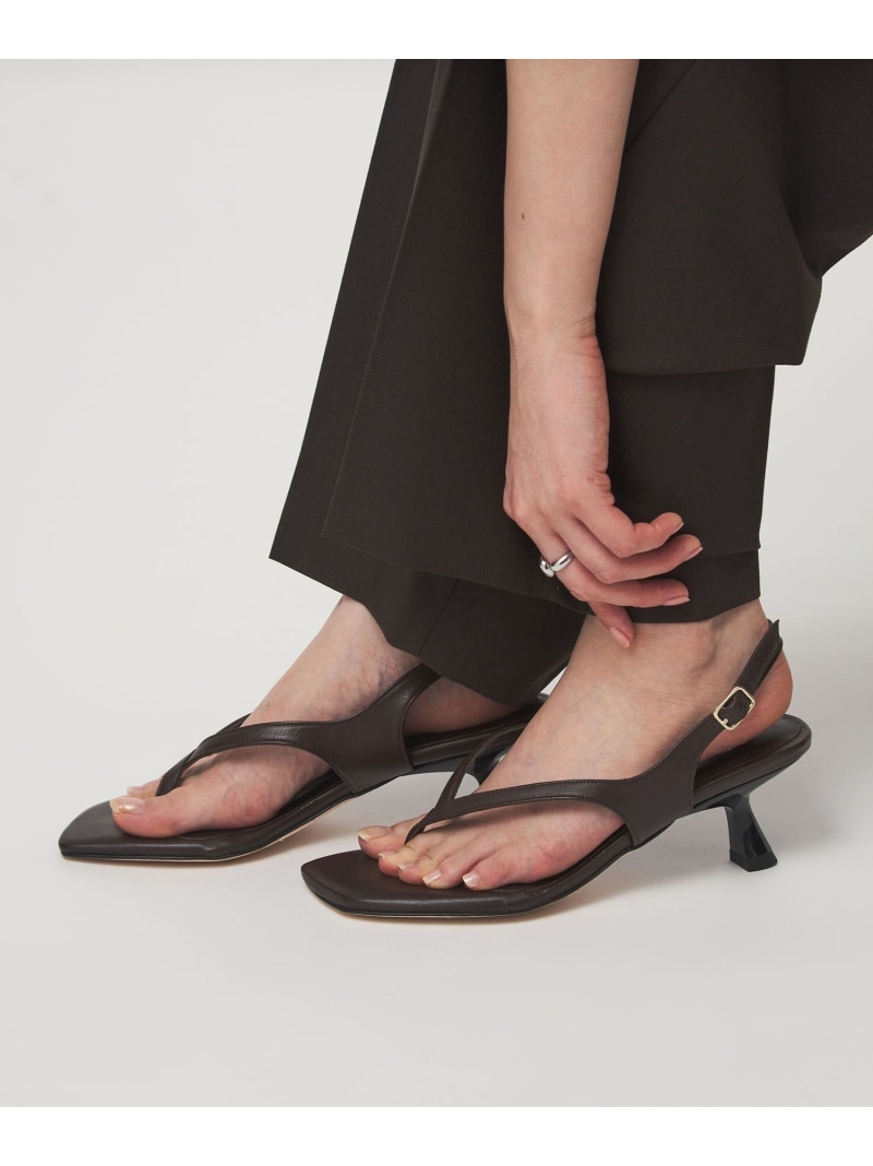 ＜PELLICO SUNNY＞トング ヒールサンダル UNITED ARROWS green label relaxing ユナイテッドアローズ グリーンレーベルリラクシング シューズ・靴 サンダル ブラウン グリーン【送料無料】[ Fashion]