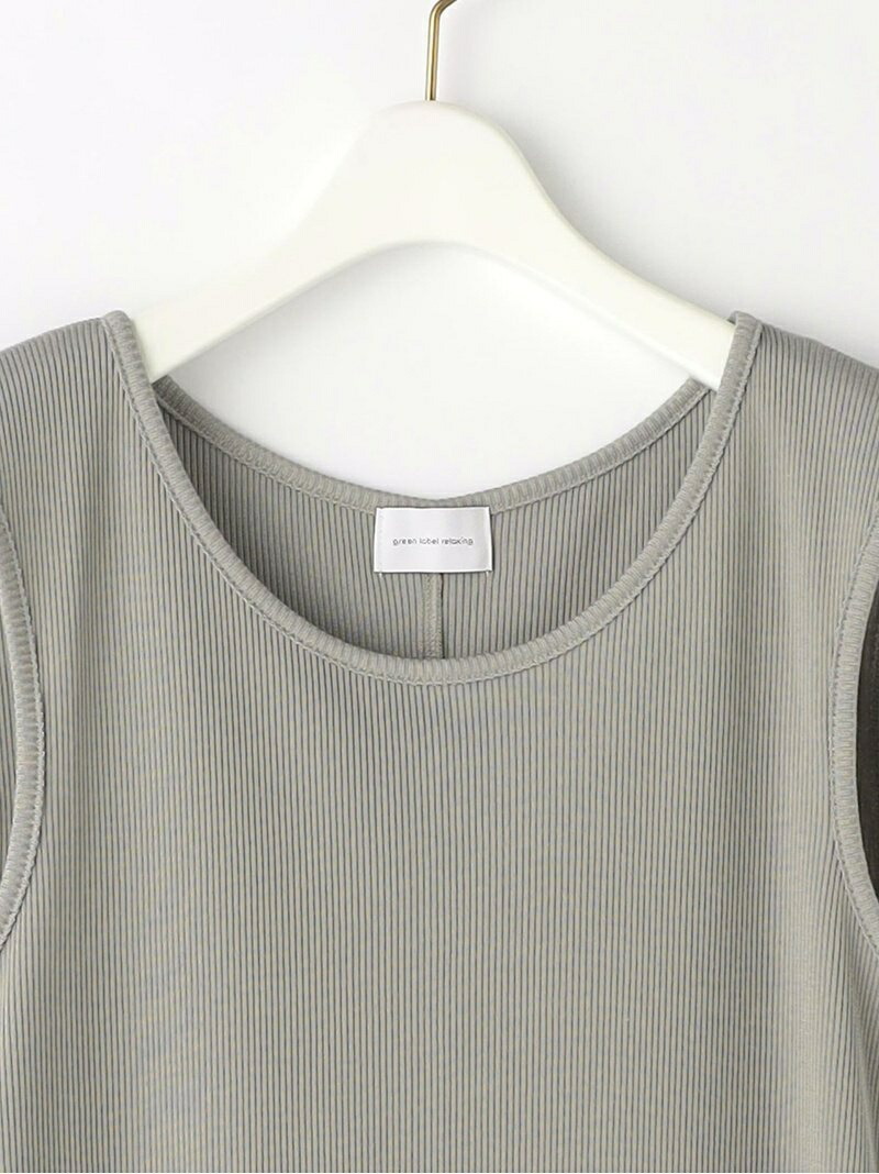 テレコ ラウンドテール United ユナイテッドアローズ Label タンクトップ Green カットソー Relaxing Arrows ノースリーブ