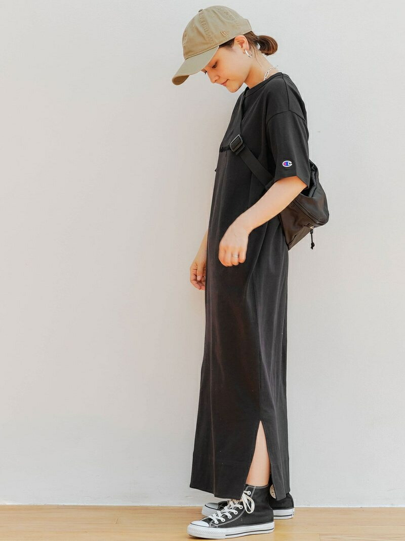 楽天市場 Sale 40 Off 別注 チャンピオン Sc Champion Glr ロゴ ワンピース United Arrows Green Label Relaxing ユナイテッドアローズ グリーンレーベルリラクシング ワンピース 半袖ワンピース ブラック ベージュ レッド ネイビー Rba E Rakuten Fashion