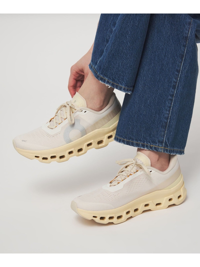 ＜On＞Cloudmonster 1 スニーカー UNITED ARROWS green label relaxing ユナイテッドアローズ グリーンレーベルリラクシング シューズ・靴 スニーカー ベージュ ホワイト【送料無料】[Rakuten Fashion]画像