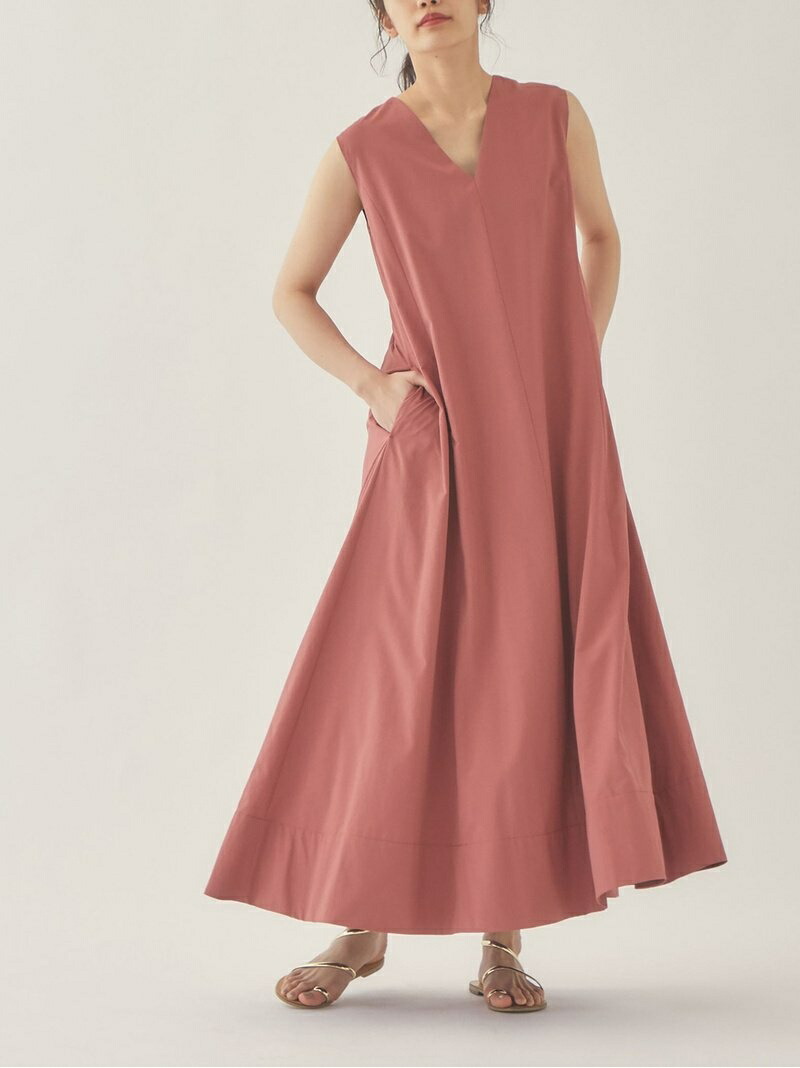 レディースファッション ワンピース 21 新作 Arrows United ワンピース ライトタフタ2wayノースリーブ Refines 手洗可能 Em Emmel Green Fashion ブルー 送料無料 Rakuten ベージュ ブラック ピンク ノースリーブワンピース ワンピース グリーン