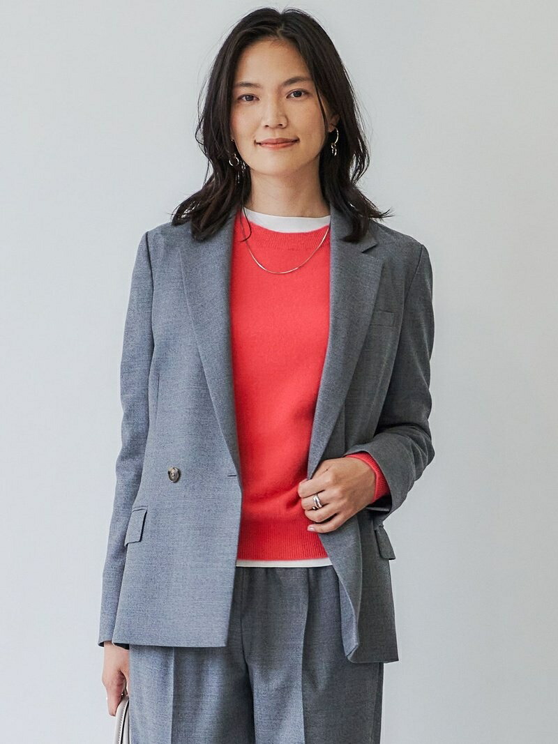 サキソニー ダブル ジャケット チェック ストレッチ United Arrows Green Label Relaxing ユナイテッドアローズ グリーンレーベルリラクシング コート ジャケット テーラードジャケット グレー 送料無料 Rakuten Fashion Ipag Org