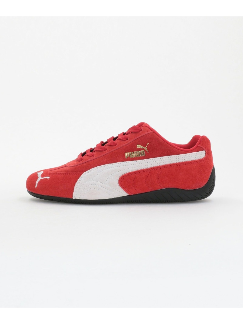 【SALE／10%OFF】＜PUMA＞スピードキャット OG スニーカー UNITED ARROWS green label relaxing ユナイテッドアローズ グリーンレーベルリラクシング シューズ・靴 スニーカー ブラック レッド【RBA_E】【送料無料】[ Fashion]