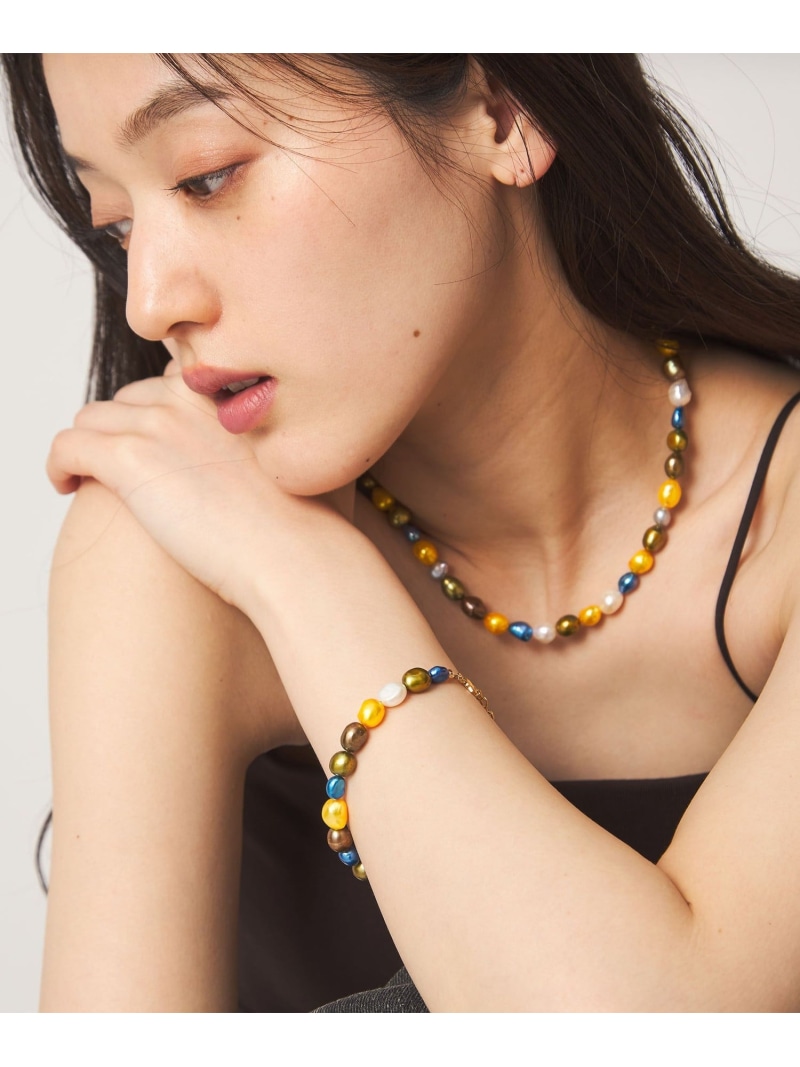 ＜CAMILLE COLETTE STUDIO＞ブレスレット / ELIOT 2 UNITED ARROWS green label relaxing ユナイテッドアローズ グリーンレーベルリラクシング アクセサリー・腕時計 ブレスレット・バングル グリーン【送料無料】[ Fashion]｜green label relaxing